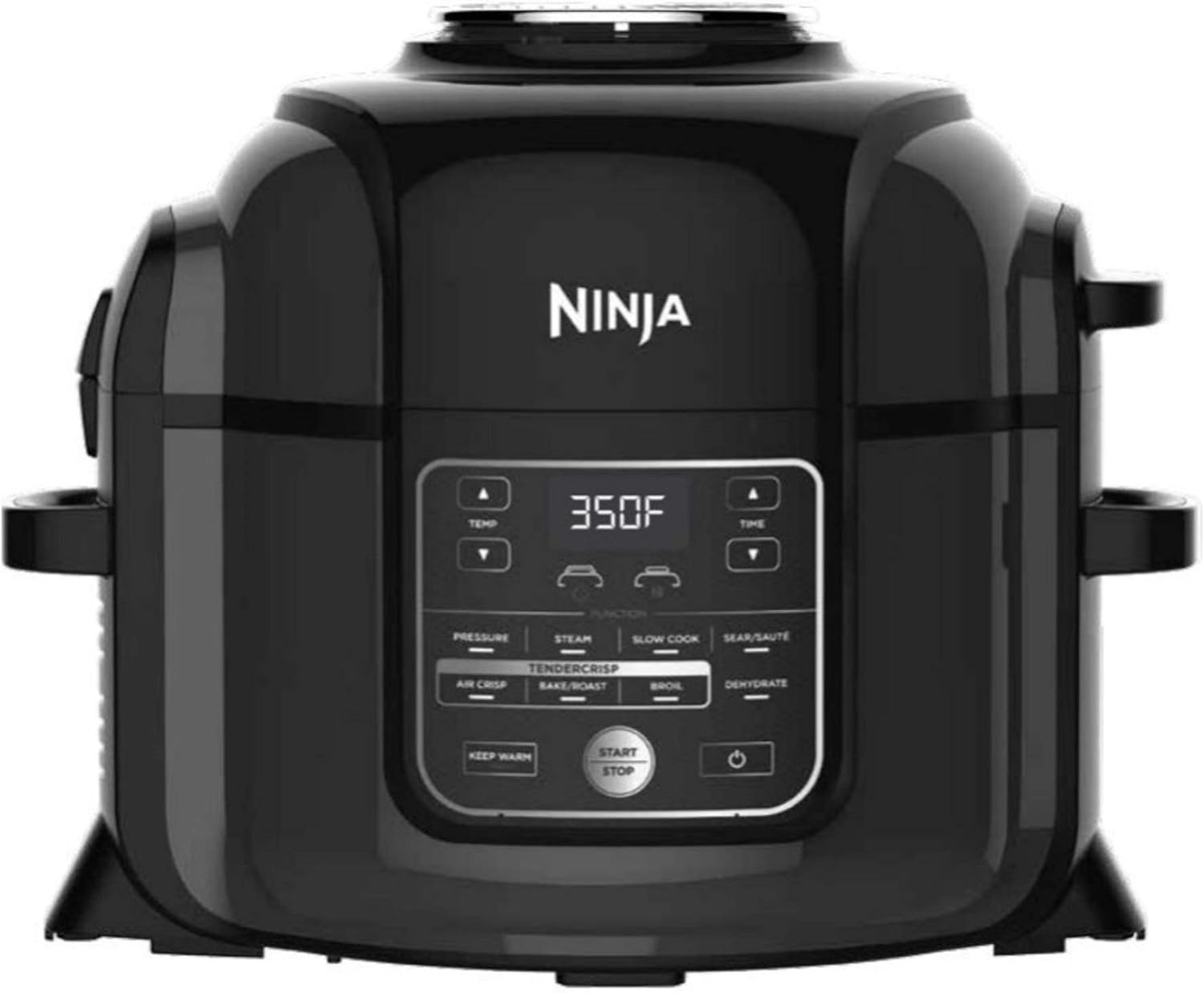 Ninja Foodi 8-Quart 9-in-1 Deluxe XL Pressure Cooker and Air Fryer (Black) (Renewed) (Renewed)