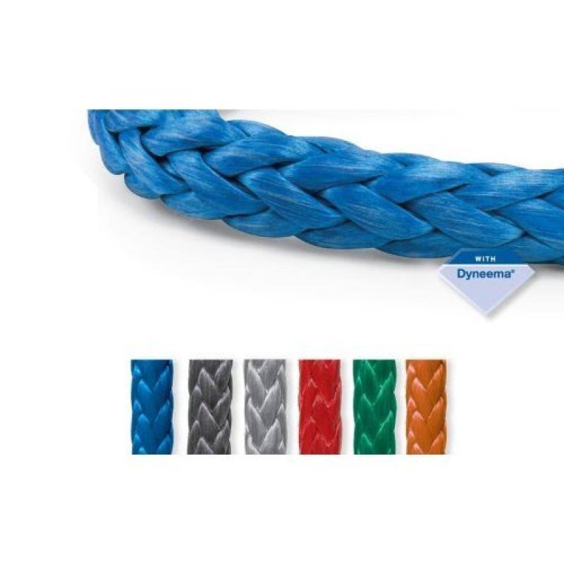 Samson Rope Amsteel Blue Rope, 3/16x22 x 600 ft. Spool, Black