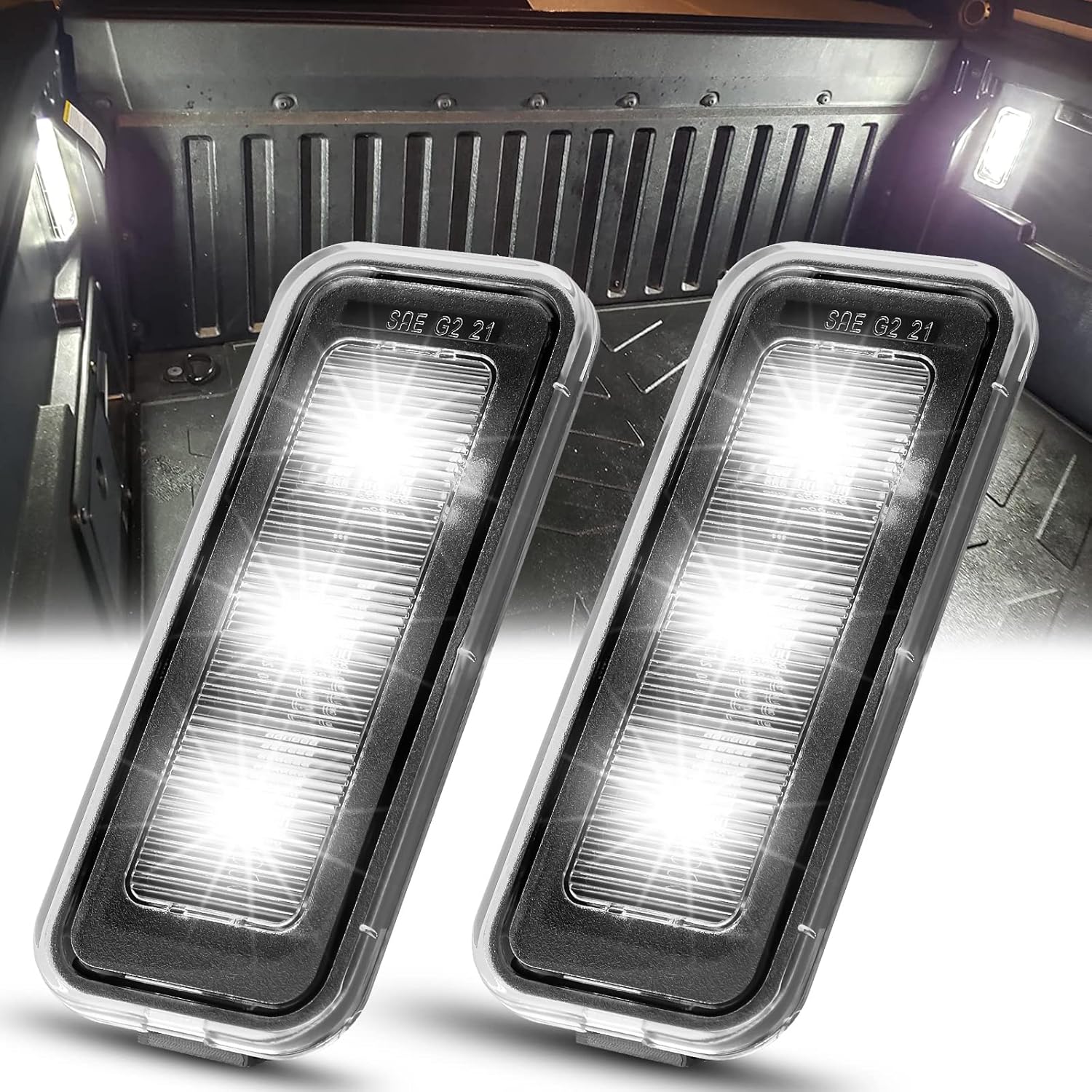 WonVon Tacoma Truck Bed Led Lights - Truck Bed Light Kit Fit for TOYOTA Tacoma 2020&up Replaces OEM# PT857-35200 (2pcs)