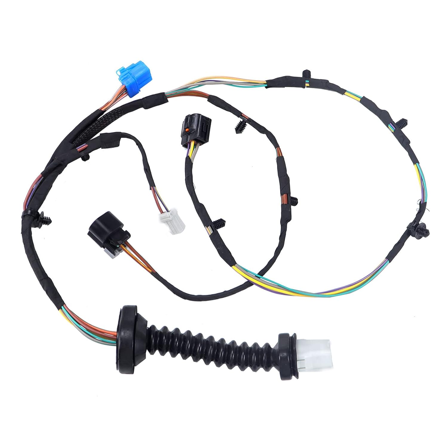 FEXON Door Wiring Harness with Connectors Compatible with Dodge Ram 1500 2500 3500 4500 5500 2004-2010 Replaces 645-506 56051931AA 56051931AB 56051694AA