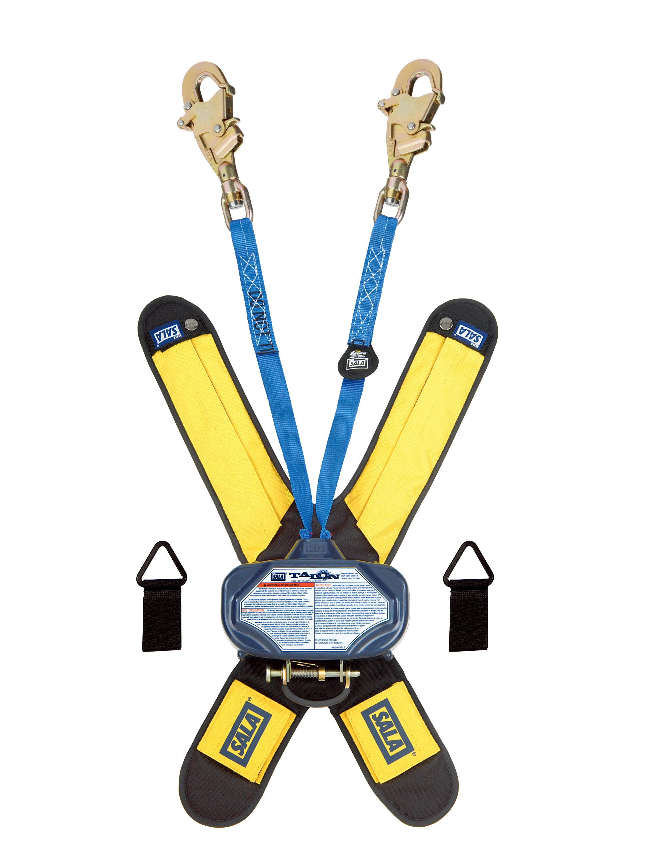 3M DBI-SALA 3102002 - Talon Twin-Leg Quick Connect Self Retracting Lifeline, Web, 6 ft.