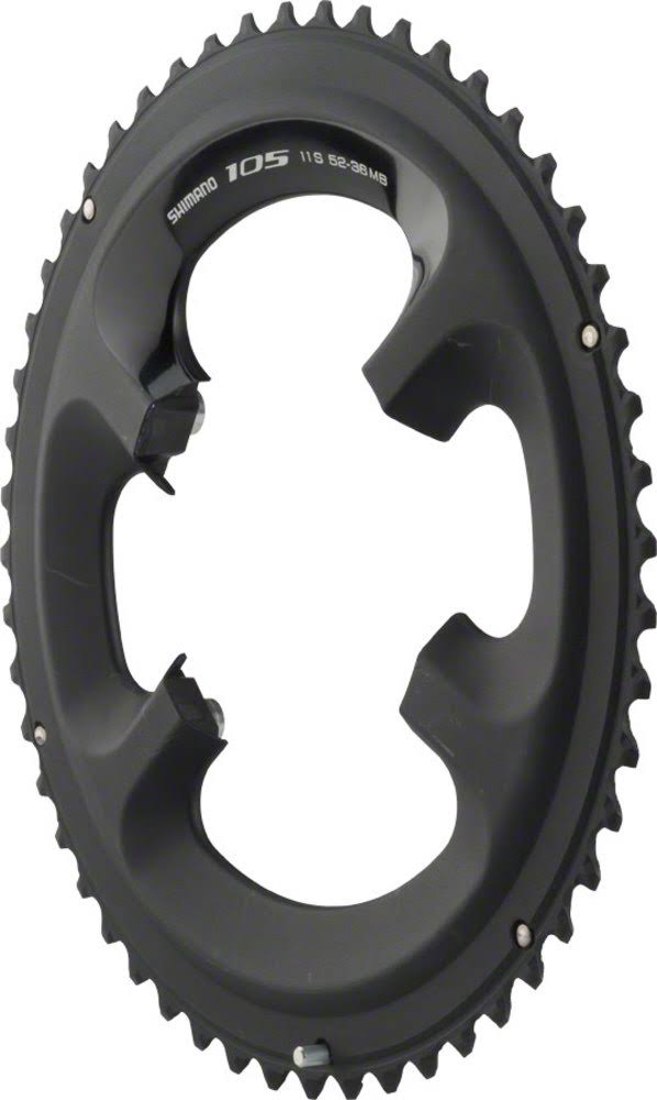 Shimano 105 5800 Chainring - Black - 52T