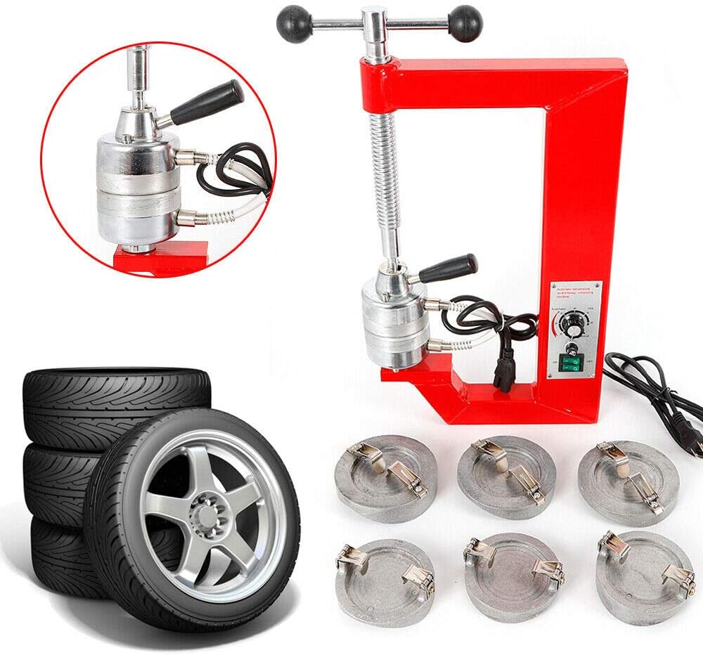 RANZHIX Auto Tire Vulcanizer Tire Vulcanizing Machine Stable Easy to Operate Tyre Heating Repair Machine Tool Spot Vulcanizing Machine