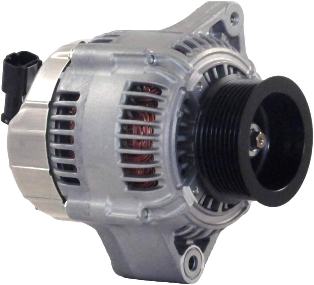 Rareelectrical NEW ALTERNATOR COMPATIBLE WITH REPLACES KOMATSU 600-861-6420, 600-861-6410 6008616420, 6008616410 102211-4050, 101211-7960, 1022114050, 1012117960