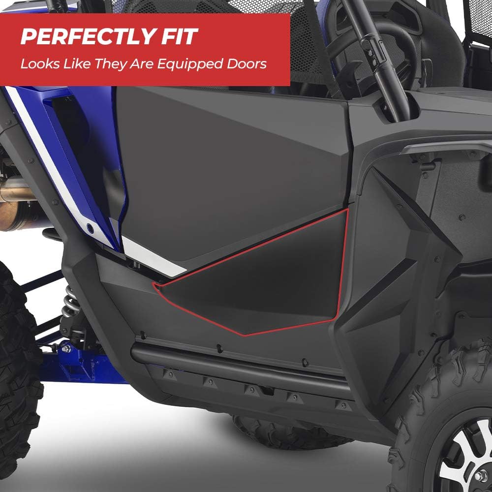 Talon Lower Doors, Kemimoto Talon Lower Door Panels Bottom Insert Compatible with 2019 2020 2021 Talon 1000X 1000R 1000X-4 accessories(2 Doors)