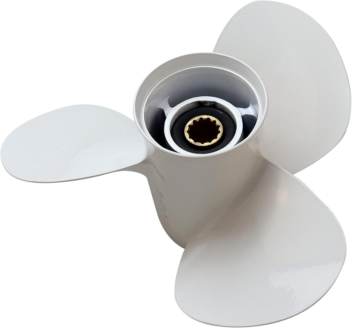 USTAR Outboard Boat Motor Propeller for Yamaha, 25HP-60HP Motor, Propeller Size: 11 5/8x12 G, Material: Aluminum Alloy 69W-45947-00-00 69W-45947-00-EL/663-45947-02-EL/663-45947-02-36/663-45947-01-36 Pack of 2