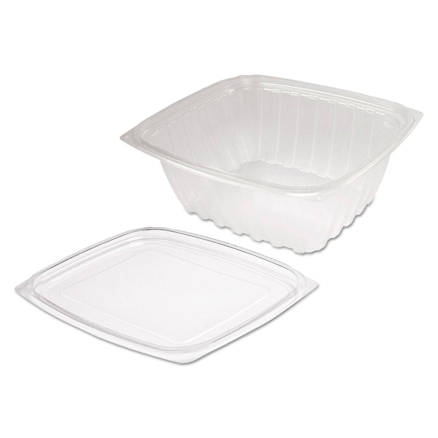 ClearPac Clear Container Lid Combo-Pack, 6 1/2 x 7 1/2 x 2.7, 63/Pack,