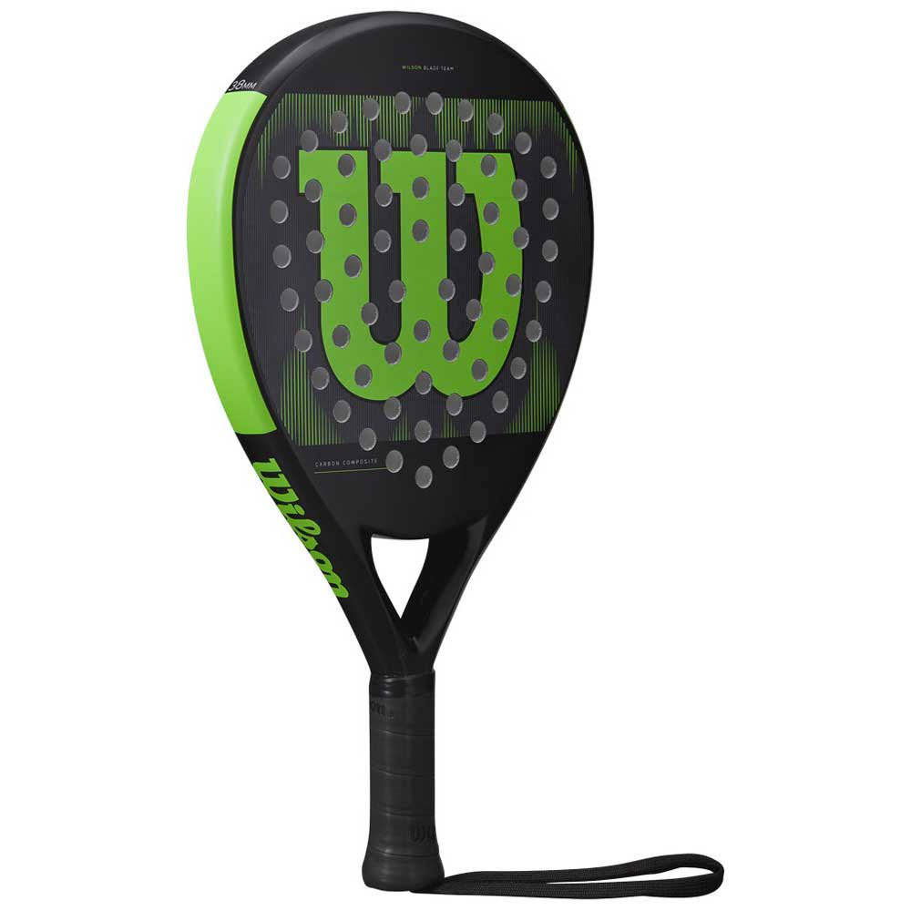 Wilson Blade Team Padel Paddle in Black / Green
