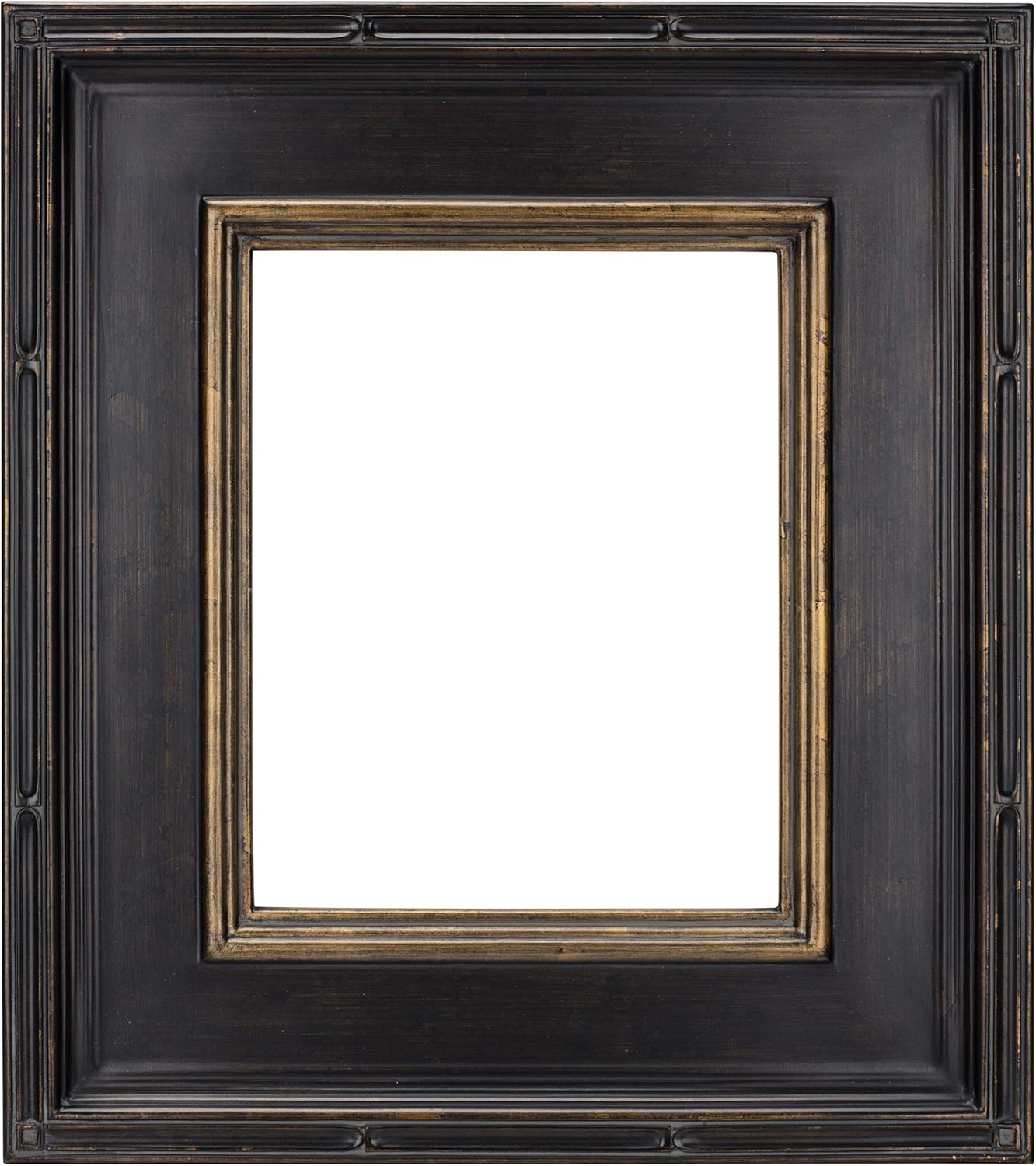 Museum Plein Aire Antique Black with Gold Liner Frame, 9x12 Pack of 2