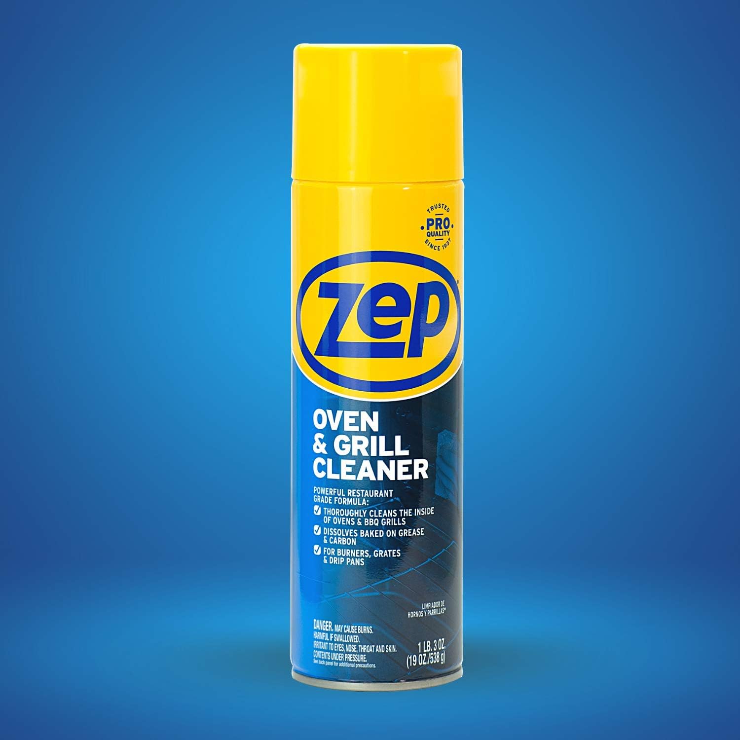 Zep Heavy-Duty Foaming Oven and Grill Cleaner 19 ounce ZUOVGR19 (case of 12) Dissolves Grease On Contact Pack of 2