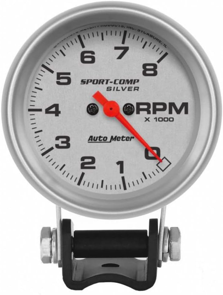 AutoMeter Gauge Tachometer Ultra-Lite 2-5/8in Pedestal Tachometer | 0-8000 RPM