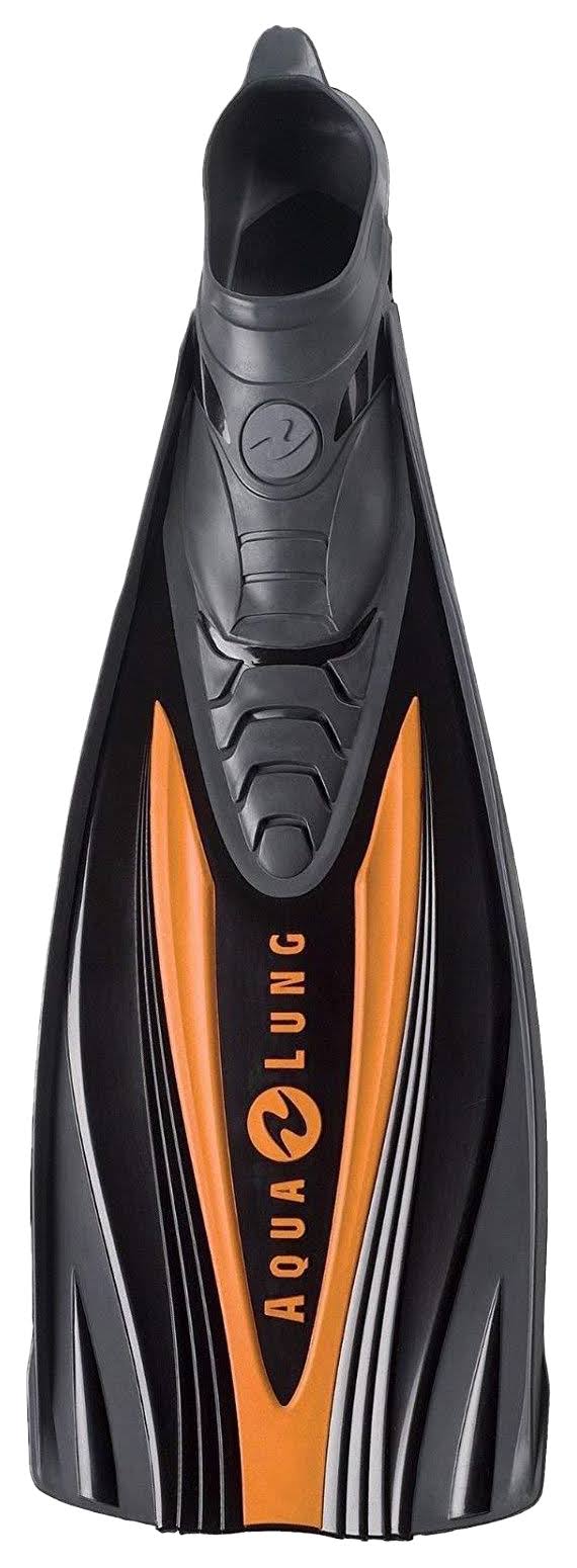 Aqua Lung Express Full Foot Fins - Black/Orange