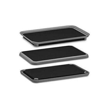 Dreamfarm - Chopping Board Reversible With Edge Fledge In Black