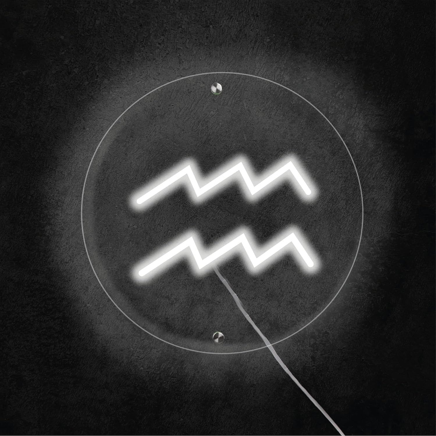 Ancient Neon Leo Zodiac Neon Sign &ndash; 12&rdquo; White Neon Signs for Wall Decor - LED Signs for Bedroom Decor, Bar Decor, Room Decor &ndash; Astrology Decor Neon Light LED Sign &ndash; Memorable Leo Zodiac Gifts