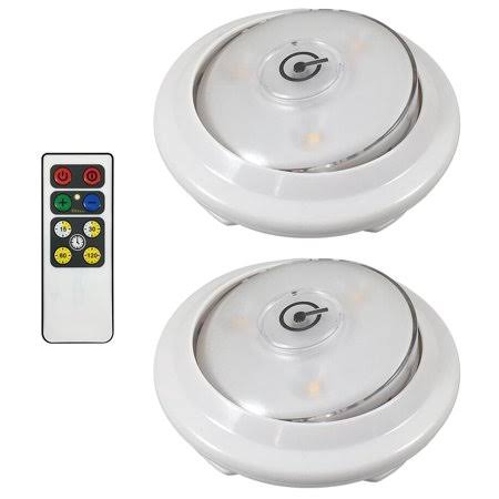 Amertac LPL622WRC Westek Light Puck LED w/Remote