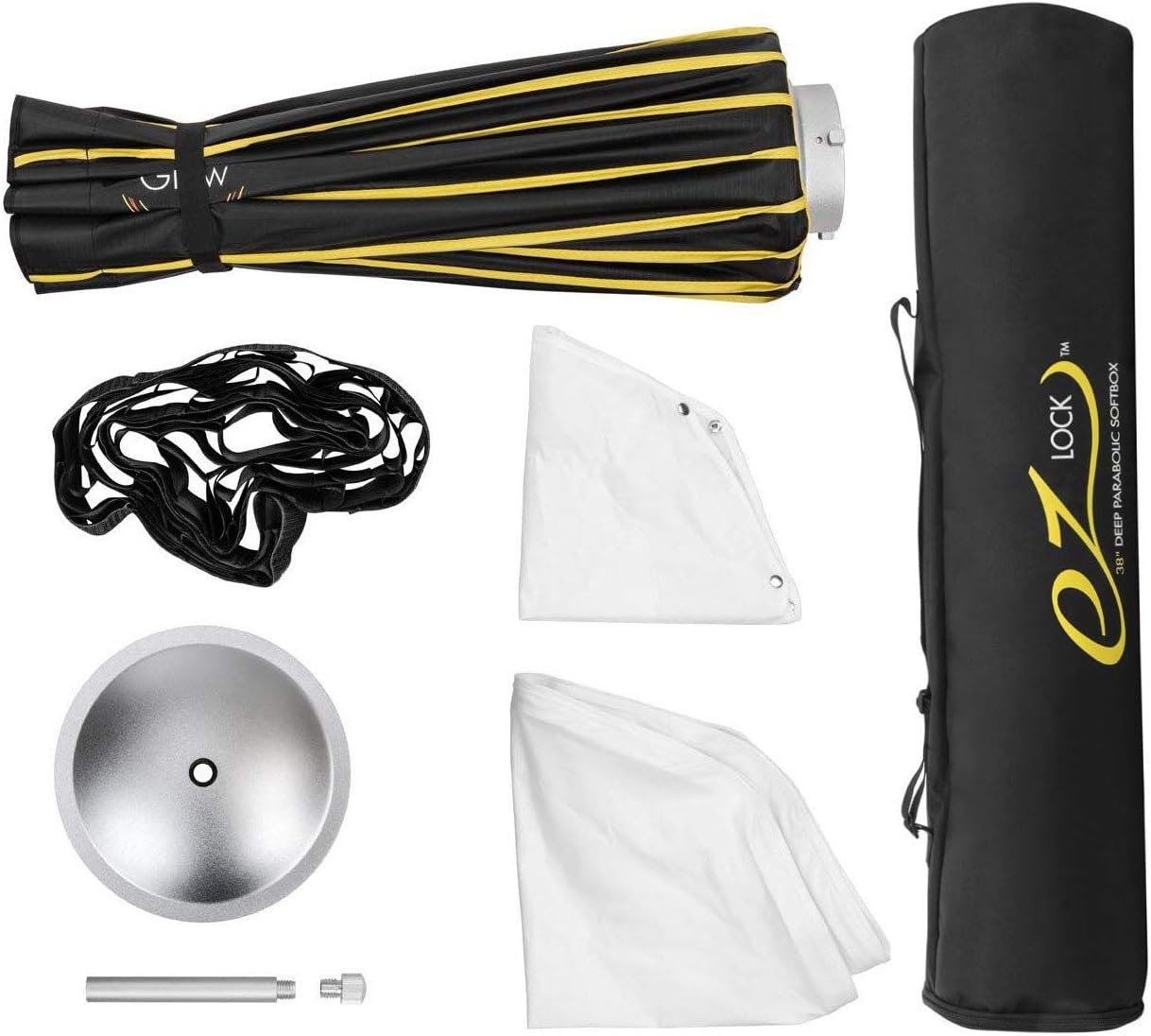 Glow EZ Lock Deep Parabolic Quick Softbox (38