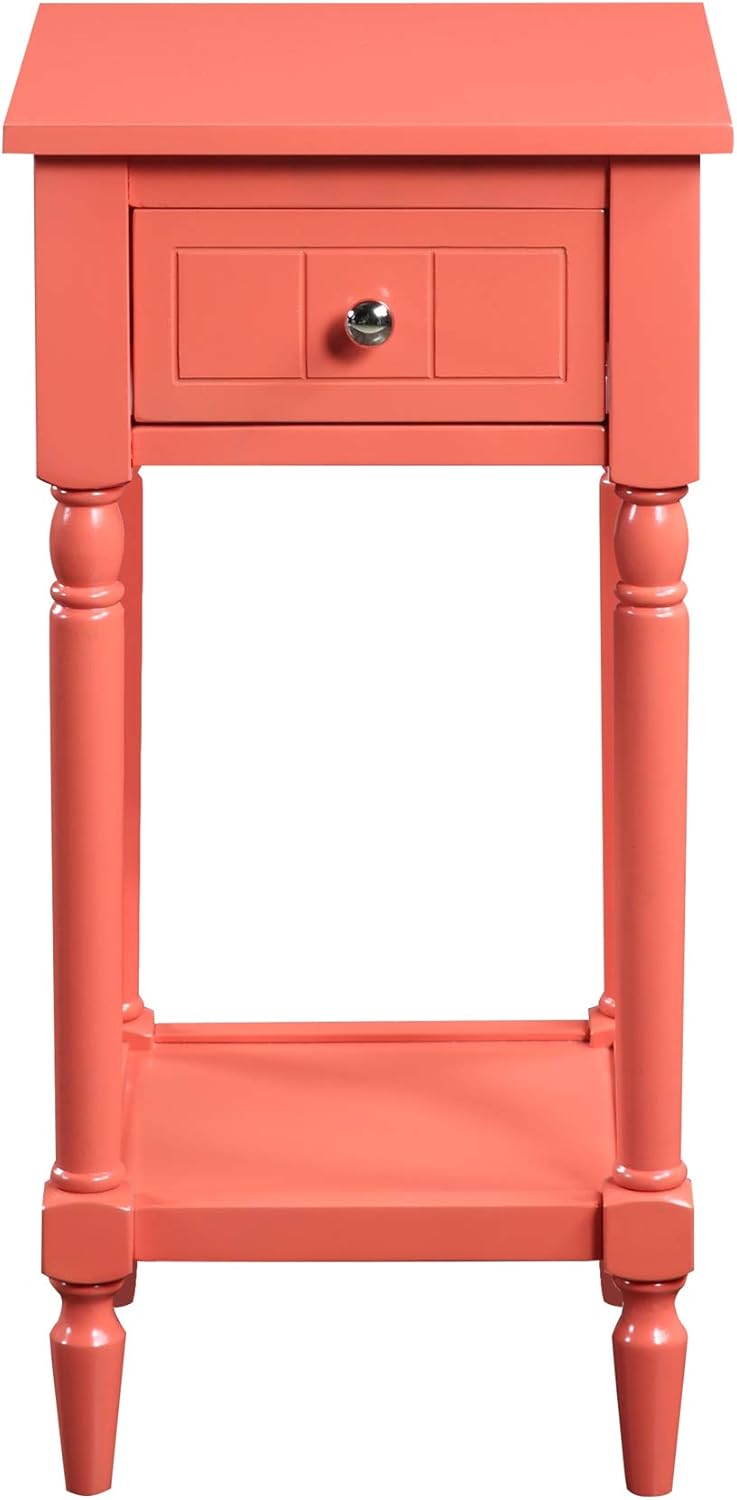 Convenience Concepts French Country Khloe Accent Table, Cobalt Blue