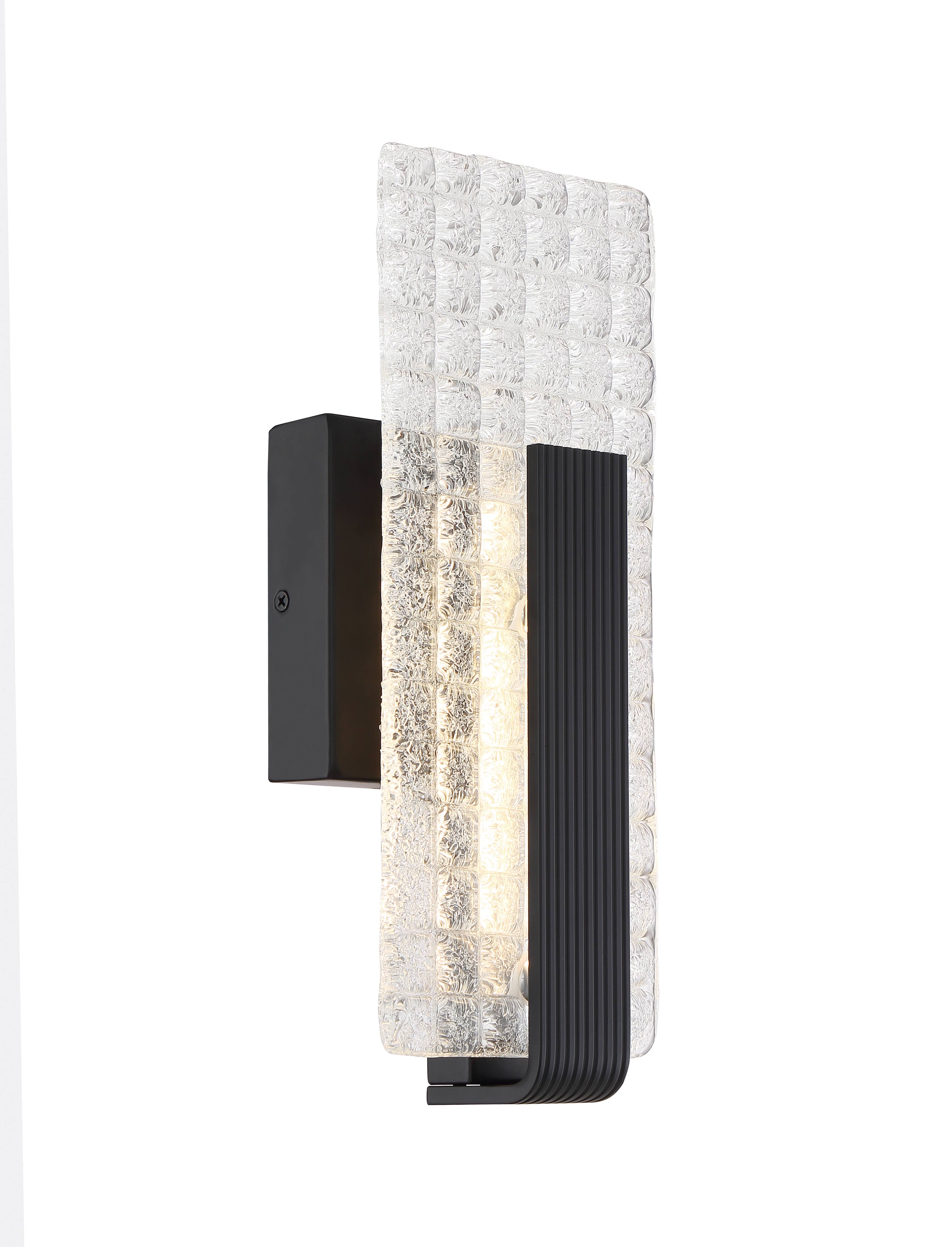 Nuvo Lighting 62/1481 Ceres LED 9W Wall Sconce in Matte Black