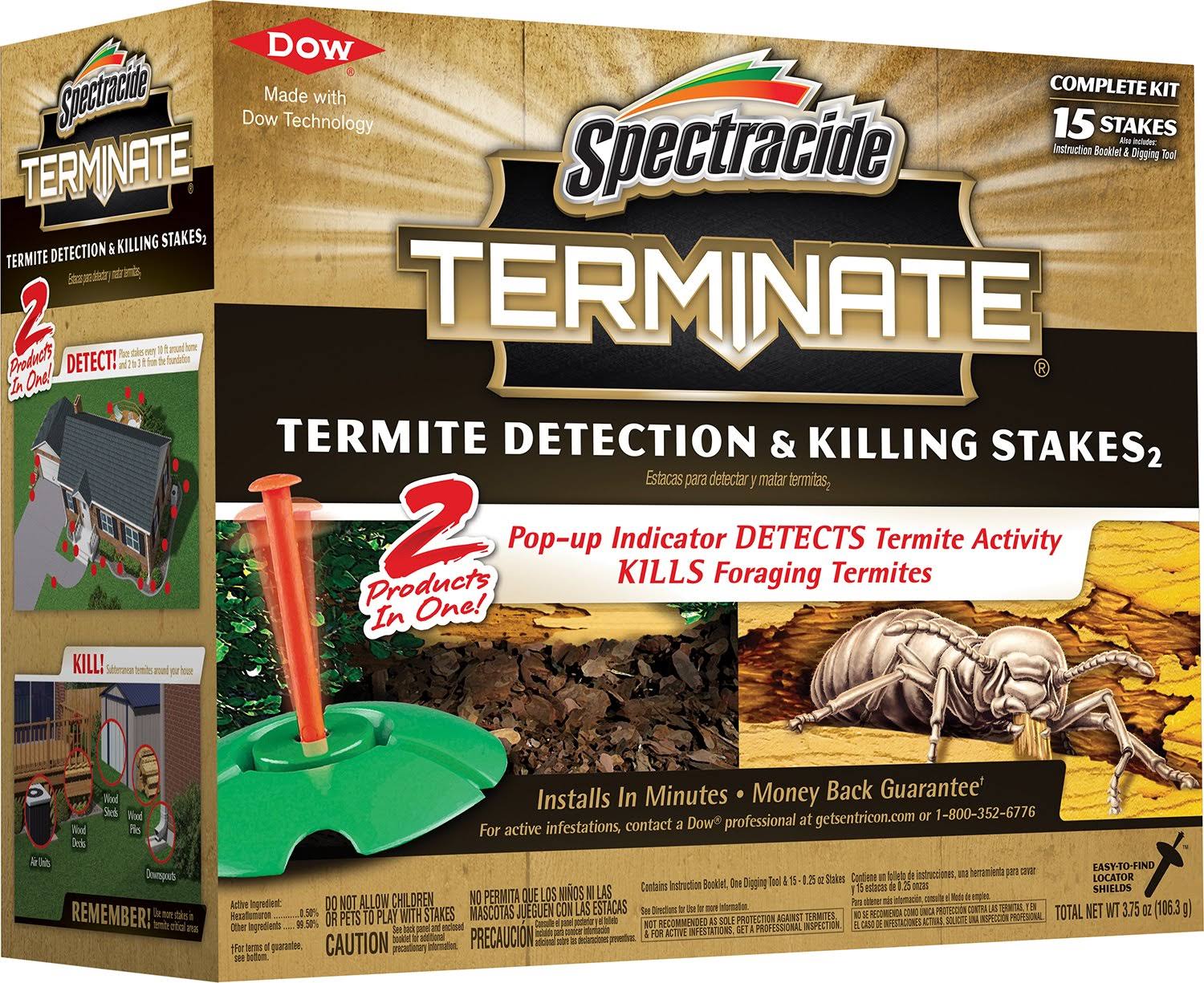 Spectracide Terminate Detection u0026 Killing Stakes, Termite