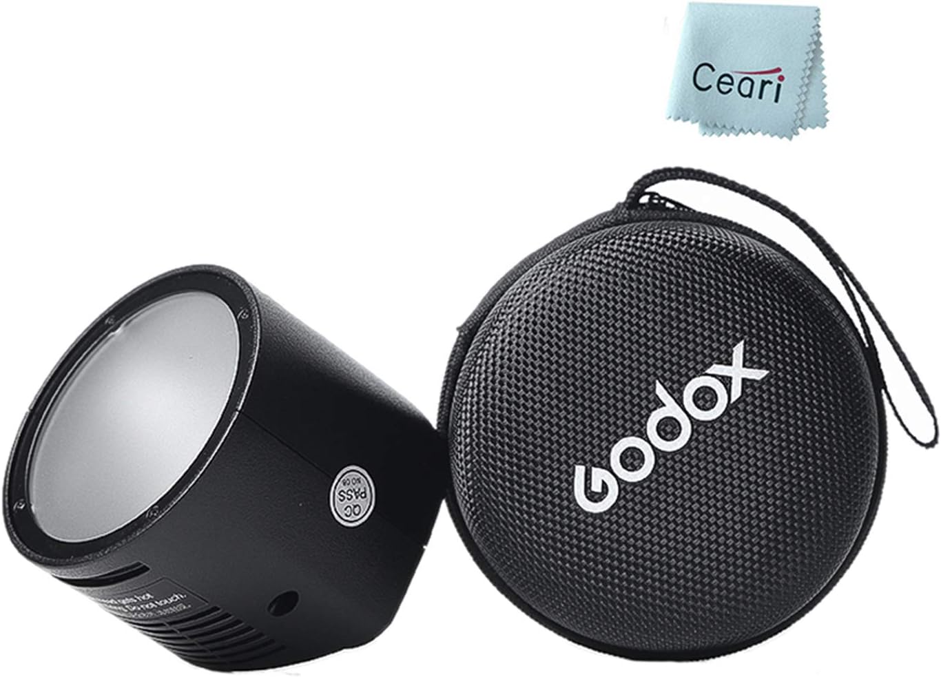 Godox H200R Round Flash Head for AD200 AD200Pro Pocket Flash Speedlite Pack of 2