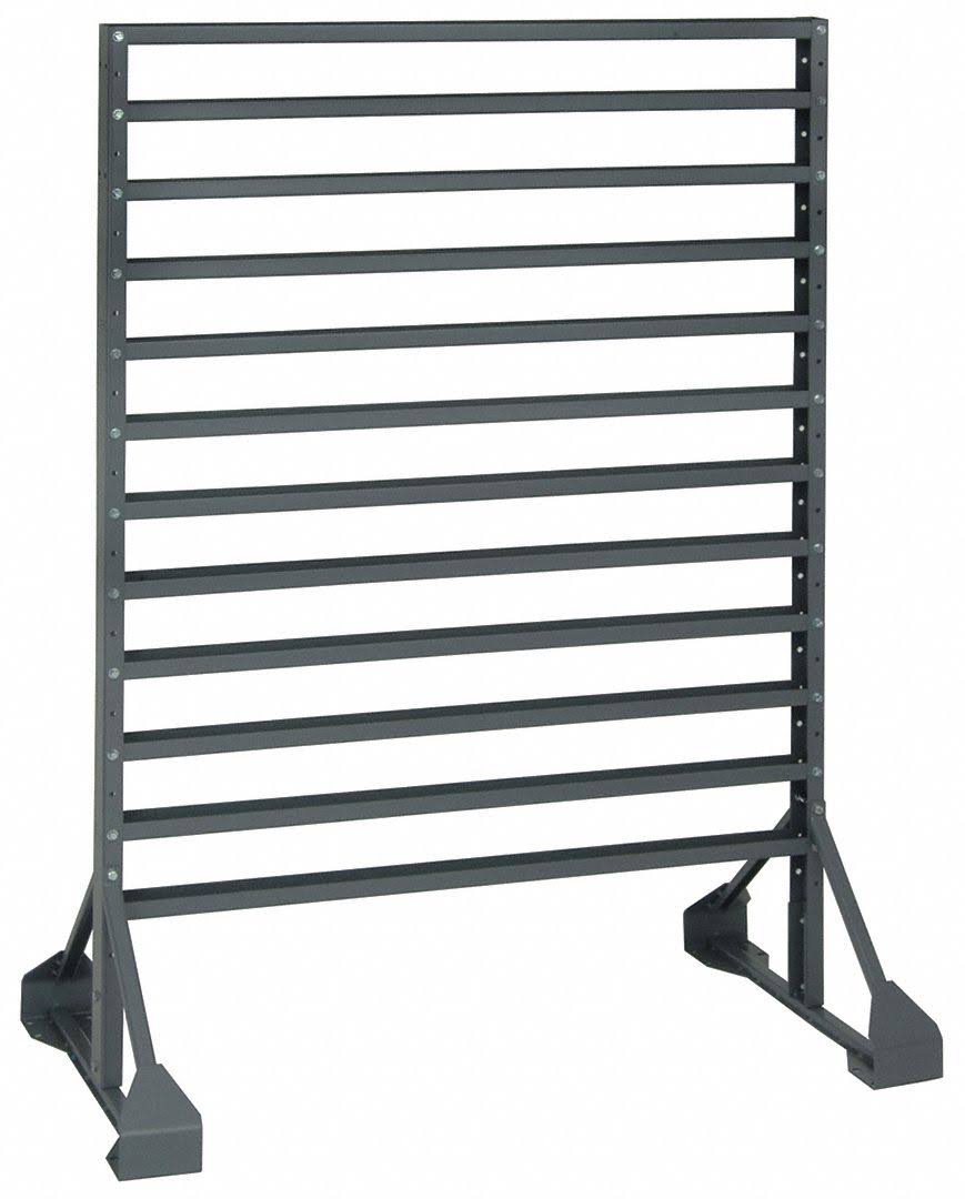 Quantum Storage Systems QRU-12D Floor Rack, Double SIDE, 12 RAIL, 36x20x53