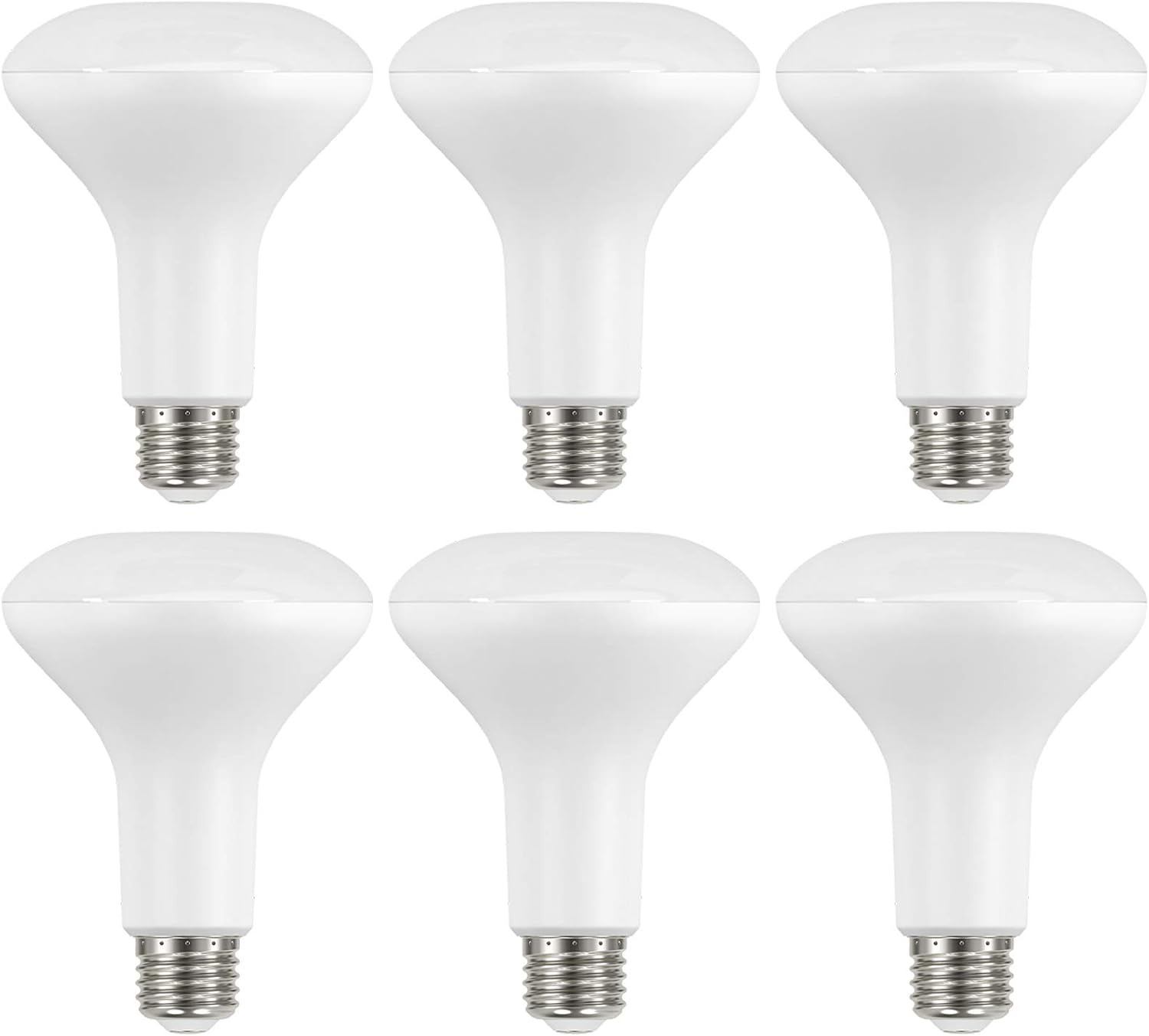 Laborate Lighting, Pack of 6, BR30 LED Bulb, 9W=65W, Dimmable, 90 CRI, 4000K Cool White, 650 LM, E26 Base, 25,000 hr Lifetime, Indoor Flood Light for Home or Office Space Pack of 2