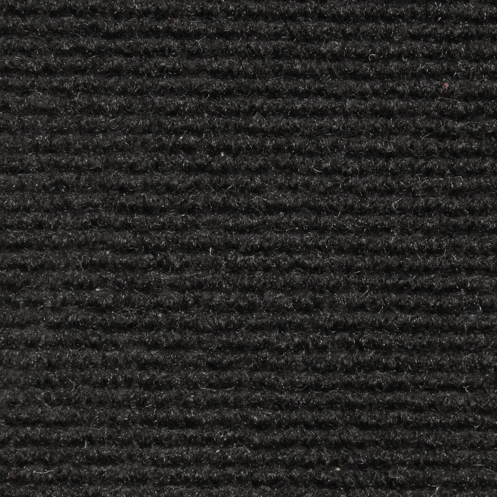 House Home u0026 More Indoor/Outdoor Carpet - Black - 6& x 20&