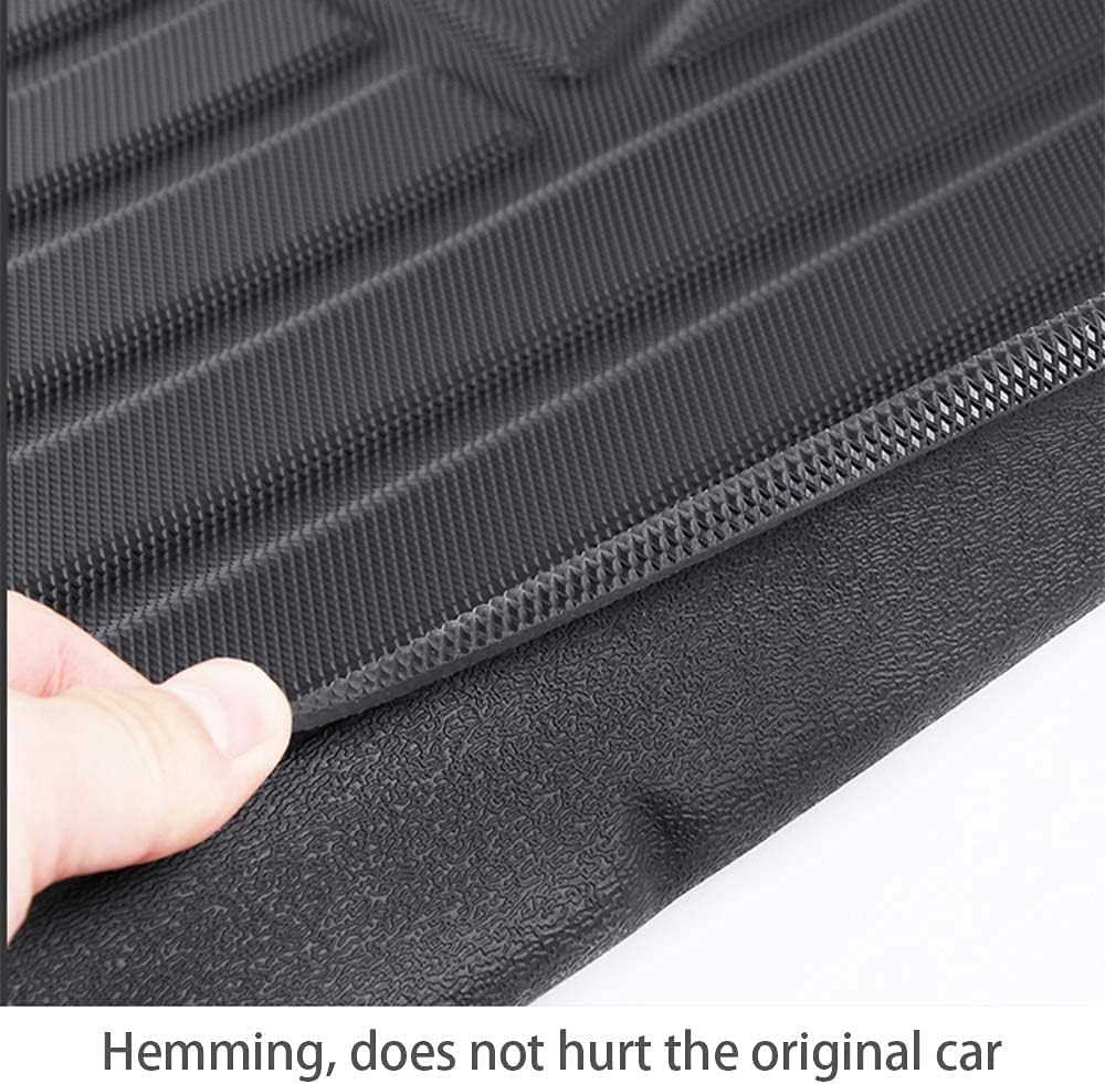 Premium FlexTough All-Protection Cargo Mat Liner , Heavy Duty Trunk Liner for Toyota Highlander (5/7-seats) 2015-2020 , &ndash;w/Traction Grips & Fresh Design (for Toyota Highlander 2015-2020 (5/7-seats))