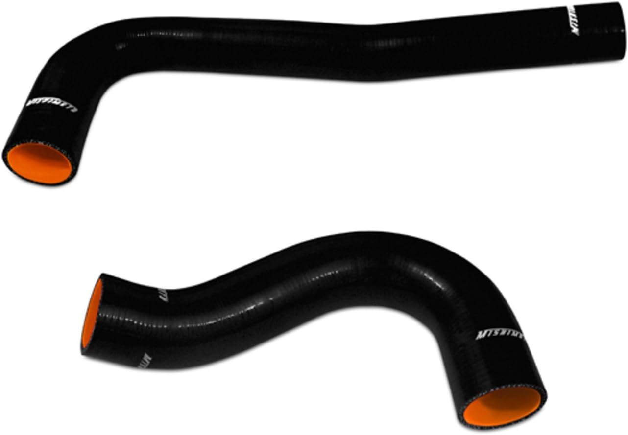 Mishimoto MMHOSE-RAM-03DBK Silicone Radiator Hose Kit Compatible With Dodge Ram Cummins 5.9 6.7 2003-2009 Black