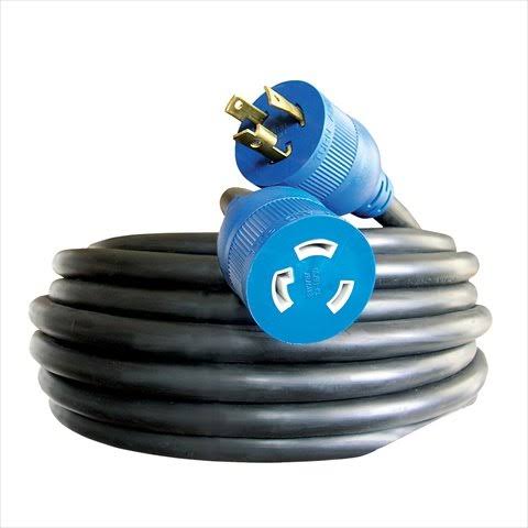 Voltec 06-00180 50 ft SEOW Black Locking Extension Cord 250V Case of 1