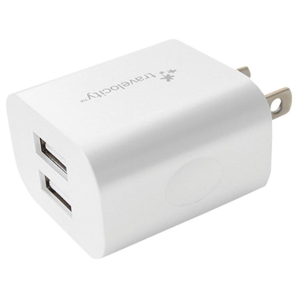 Travelocity TVI-AC2U-AST 2-Amp Dual USB Home Chargers
