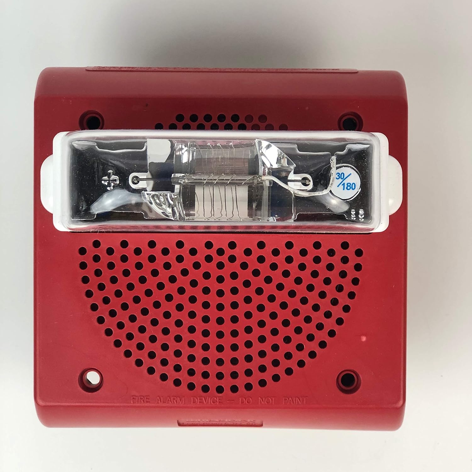 Wheelock ET70WP-2475W-FR Fire Alarm Weatherproof Speaker Strobe Wall Mount 24V DCV, Red Pack of 2