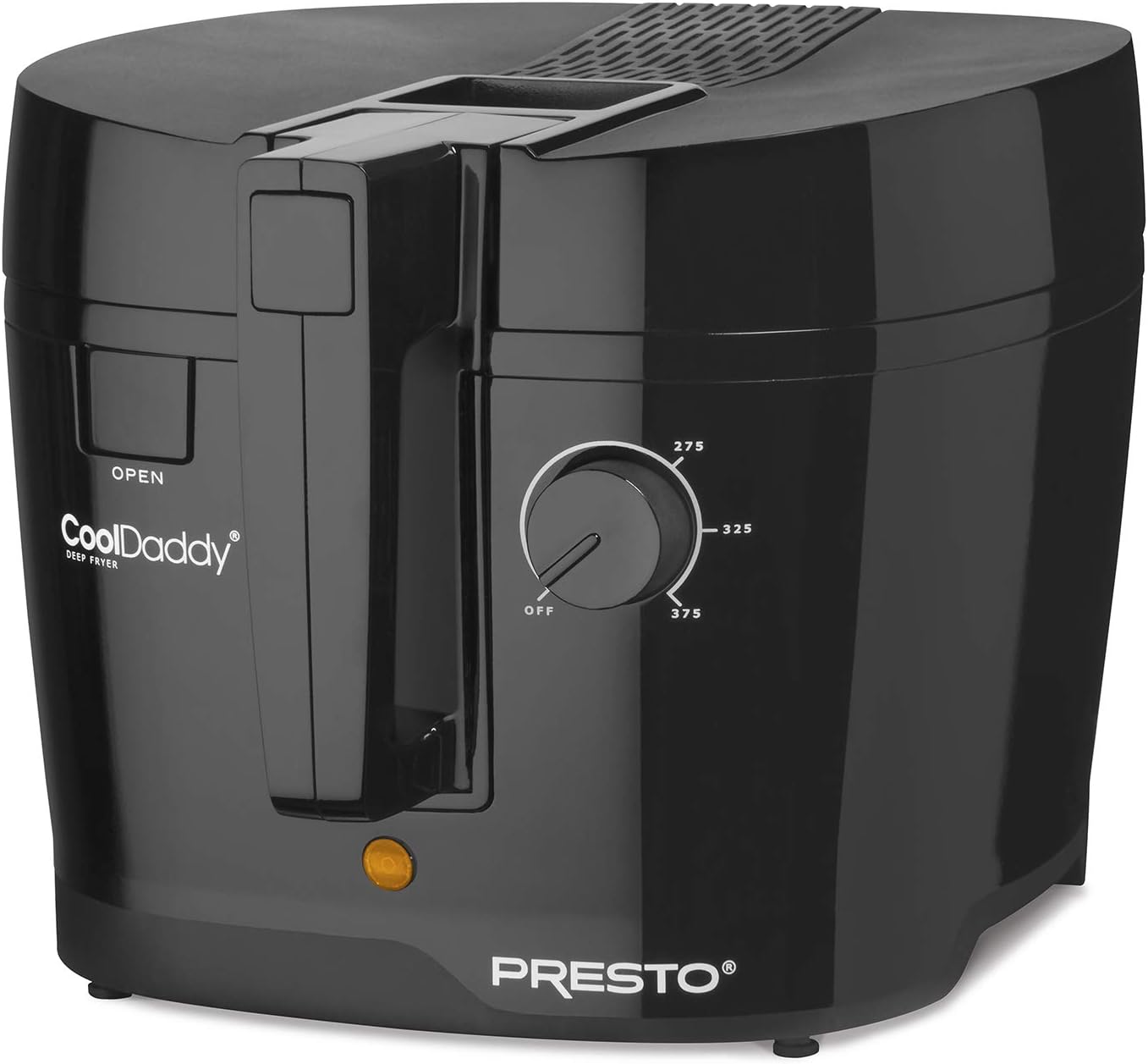 Presto 05442 CoolDaddy Cool-touch Deep Fryer - Black Pack of 2