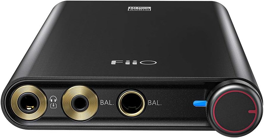 FiiO Q3 Headphone Amplifier High Resolution DSD512 | 768K/32Bit AK4462DAC with THX AAA amp Technology for Mobile Phone &PC with (2.5/3.5/4.4mm) Output