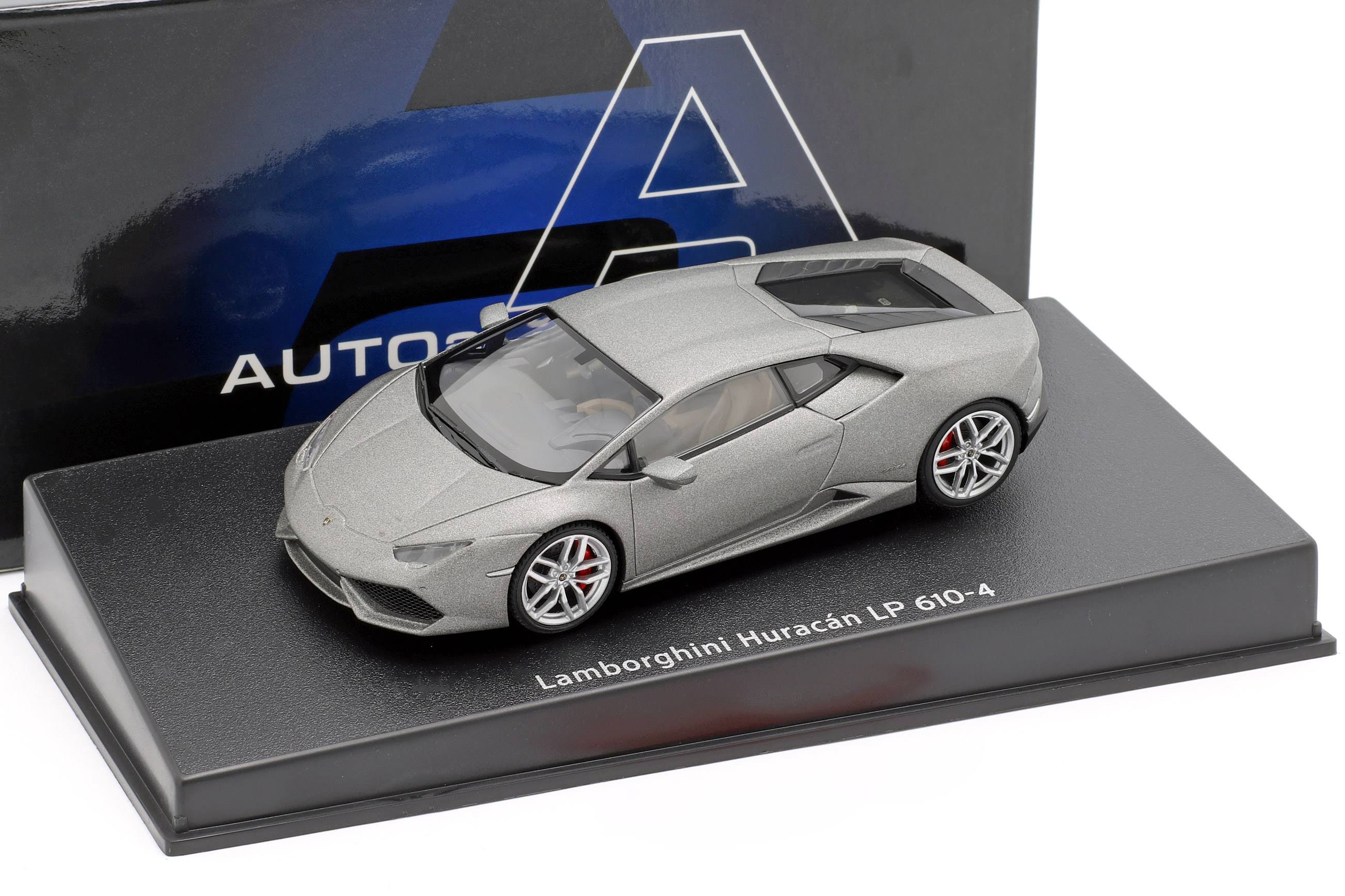 Lamborghini Huracan LP610-4 Year 2014 Mat Gray 1:43 AUTOart
