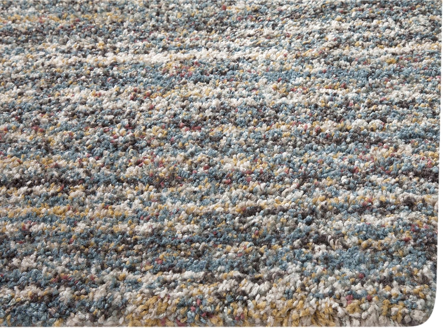 Abacasa Granada Zira Area Rug, 5-Feet 3-Inch by 7-Feet 6-Inch, Blue/Brown/Red/Orange/Yellow