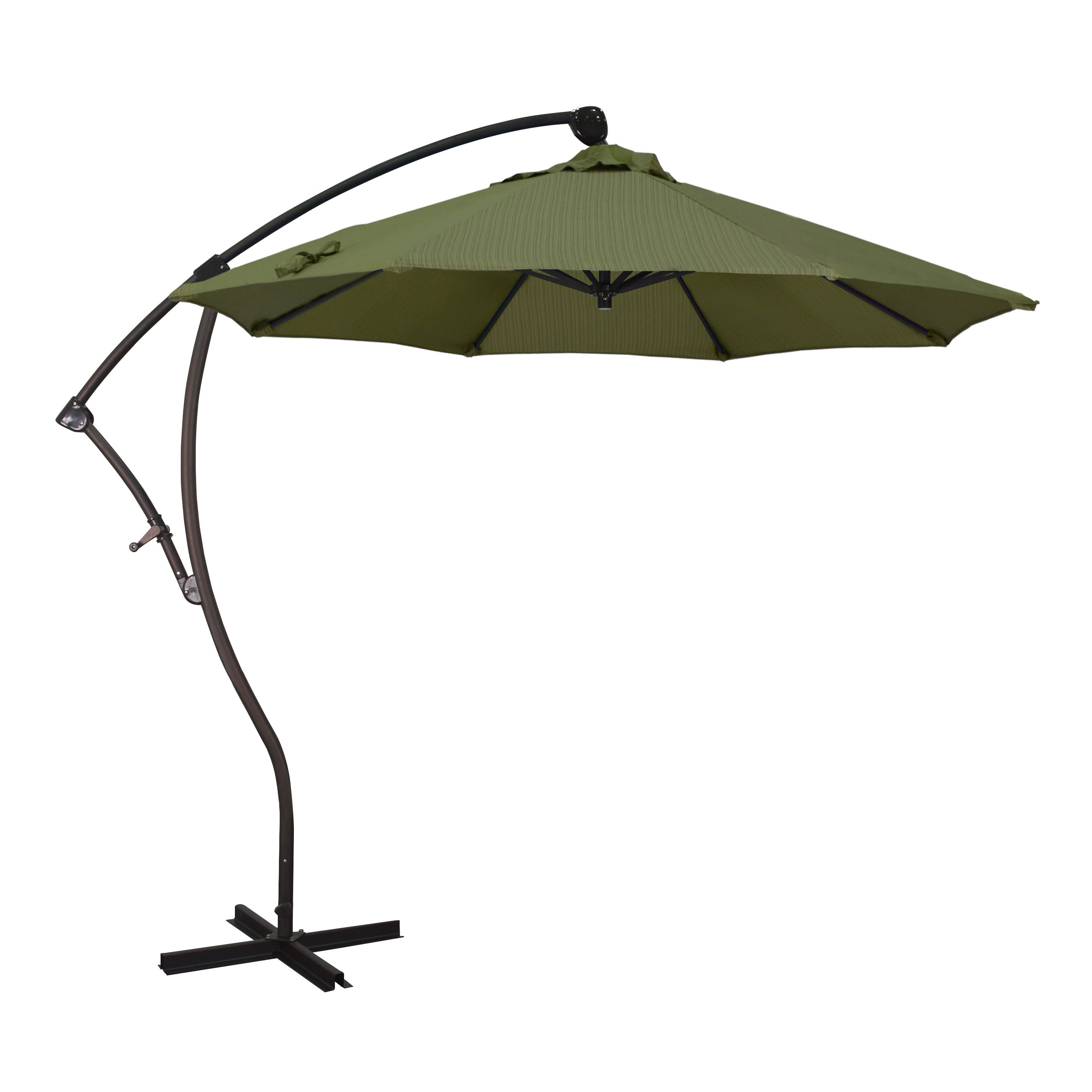California Umbrella 9& Cantilever Umbrella; Terrace Fern