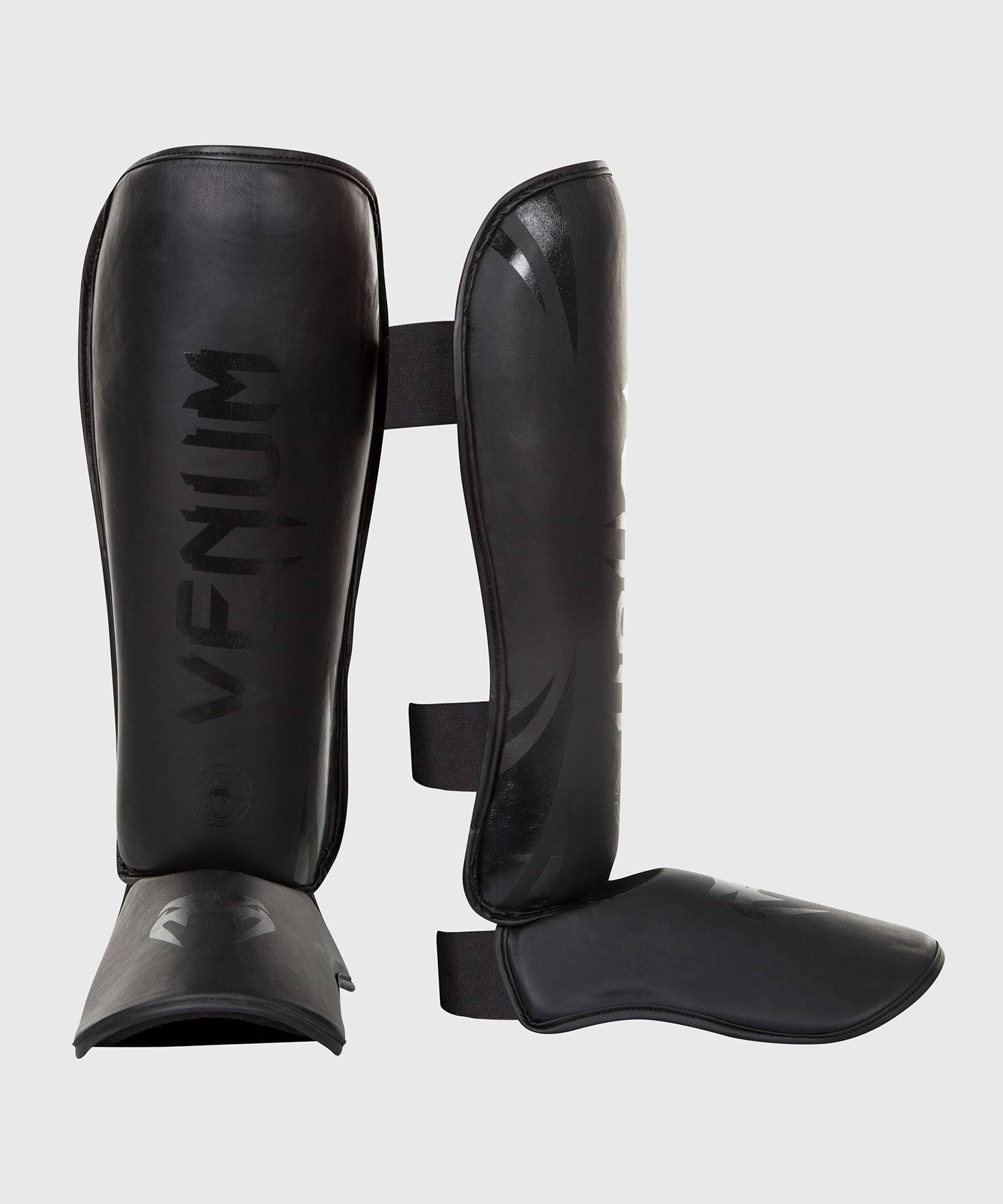 Venum Challenger Standup Shin Guards - Matte/Black XL