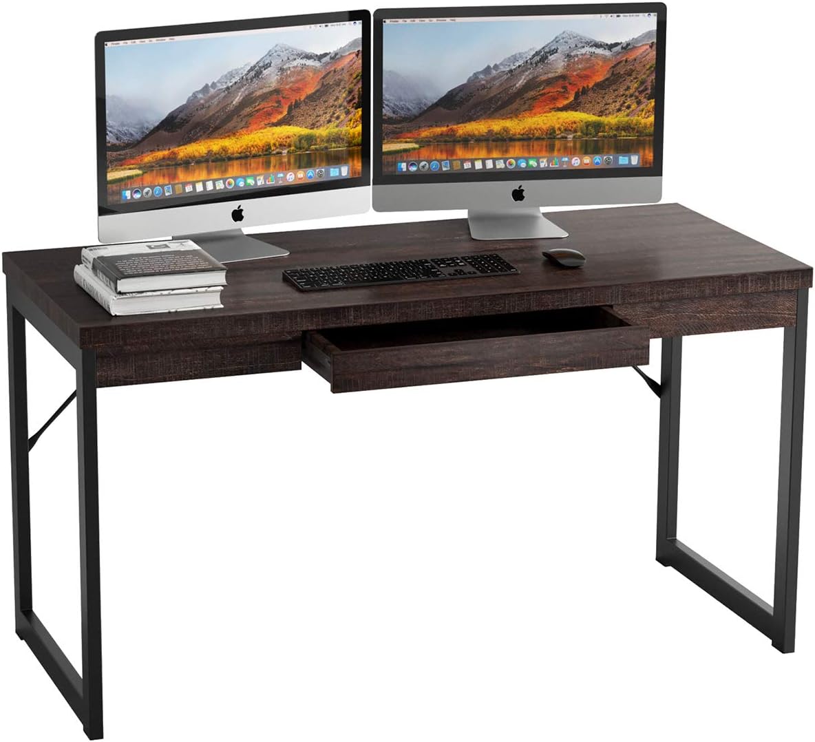 IRONCK Computer Desk with Drawer 55