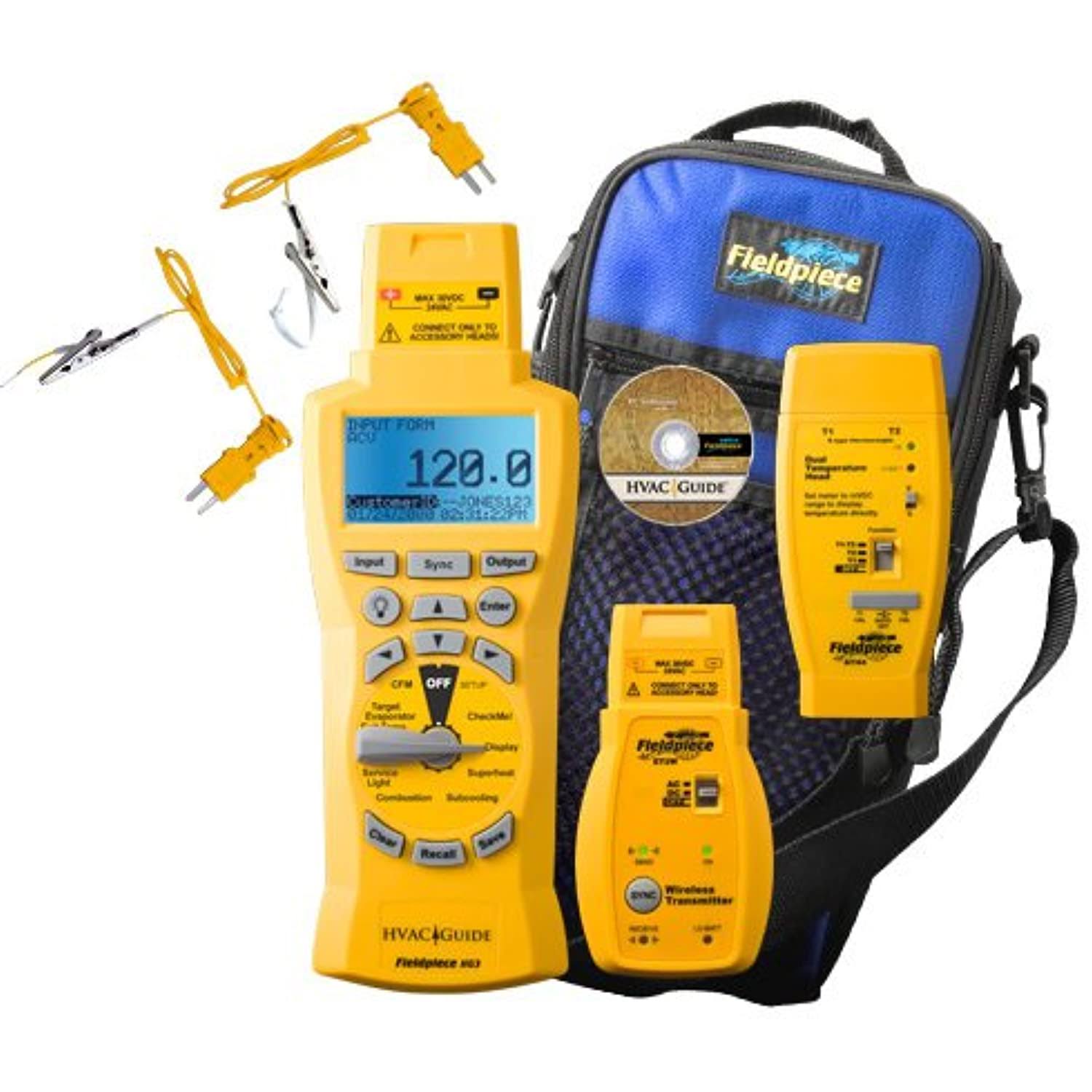 Fieldpiece HG3 Wireless HVAC Guide System Analyzer