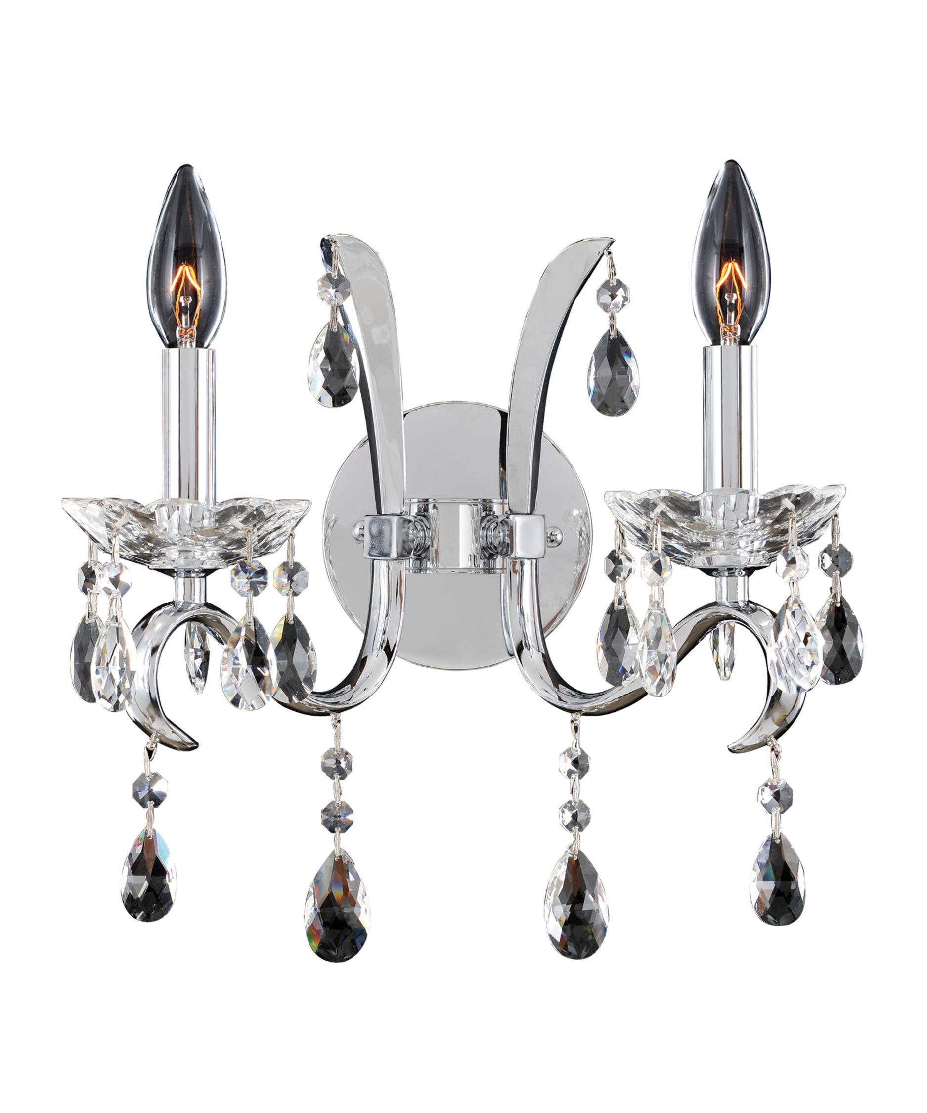 Allegri 023821-010-FR001 Catalani 2 Light Wall Bracket