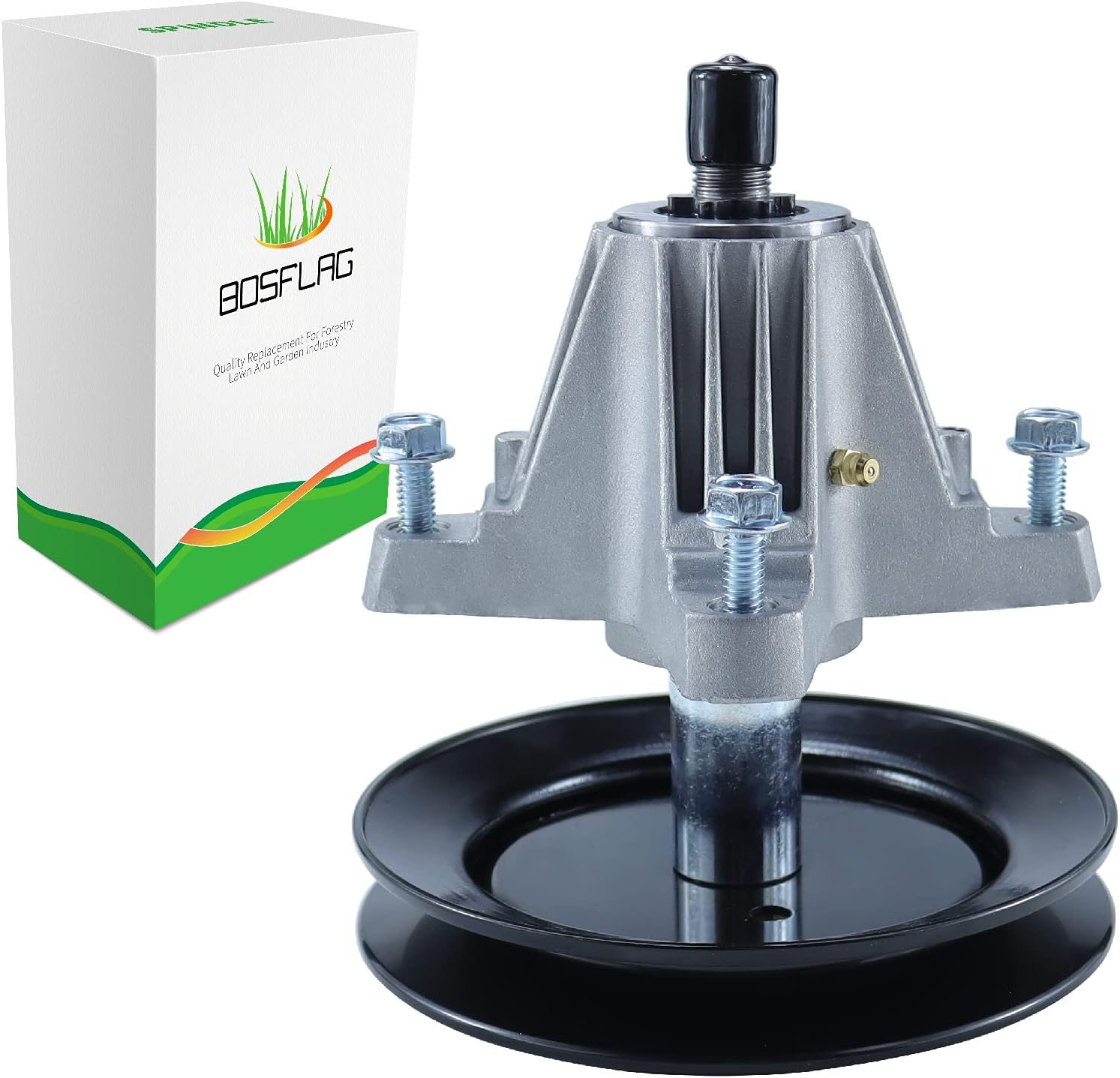 BOSFLAG 918-04822 Spindle Assembly with Thread Hole and Bolts Replaces Compatible with 618-04822 618-04822A 618-04889 618-04889A 618-04950 918-04822A 918-04822B 918-04889 918-04889A 918-04950