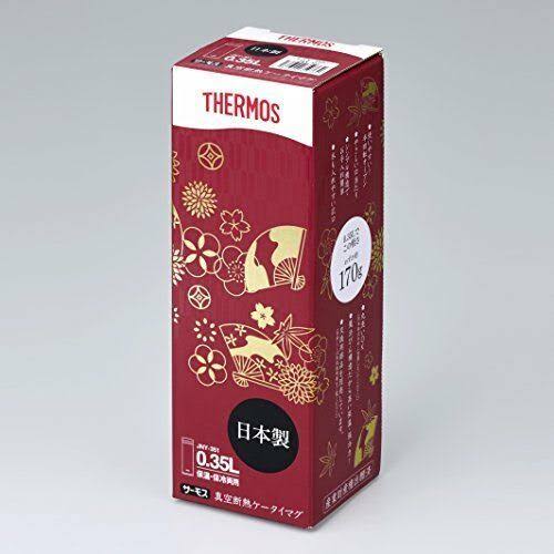Thermos Made in Japan Canteen Vacuum Insulation Mug 350ml Fan JNY-351 OGI