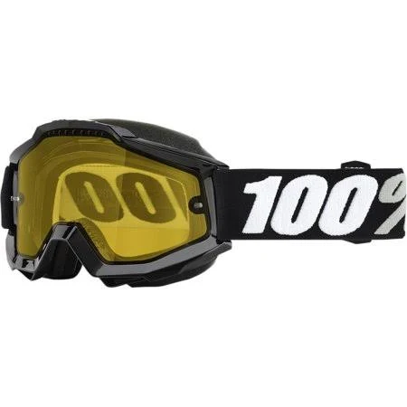 100% Accuri Snow Goggles, Black