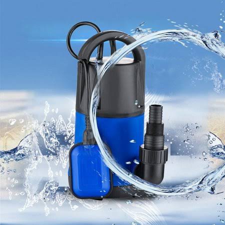 1100W 3400gph Submersible Dirty Clean Water Pump Swimming Pool Pond Heavy Duty Water Transfer, Black
