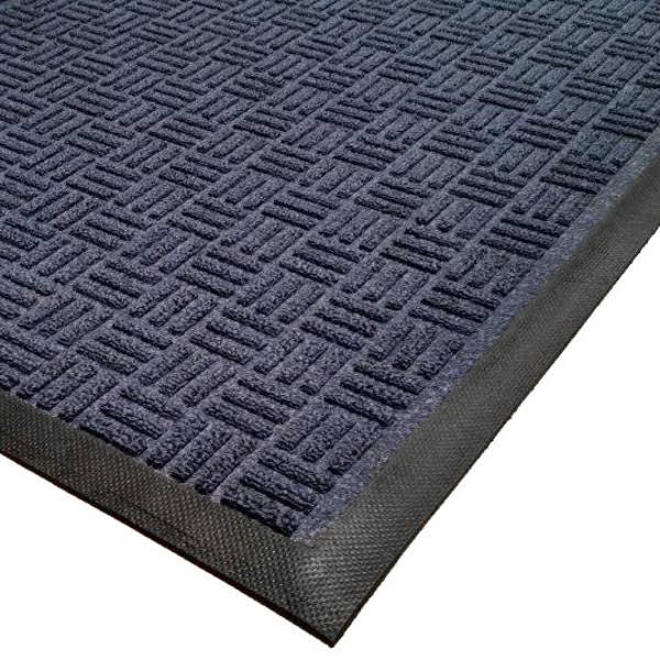 Cactus Mat 1426M-U46 Water Well II 4& x 6& Parquet Carpet Mat - Navy