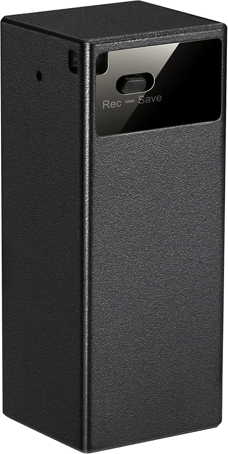 64GB Voice Recorder with 2000mAh Battery, 384 Hours Recording Time Voice Activated Recorder, Vandlion Mini Audio Recorder with OTG Adapters for Lecture, Meeting and Interview Pack of 2