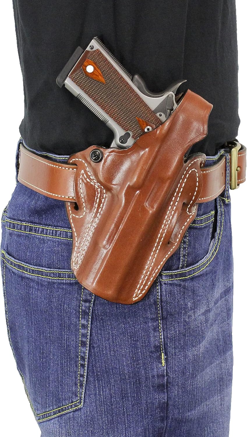 DeSantis Thumb Break Scabbard, Right, Black, Standard 5