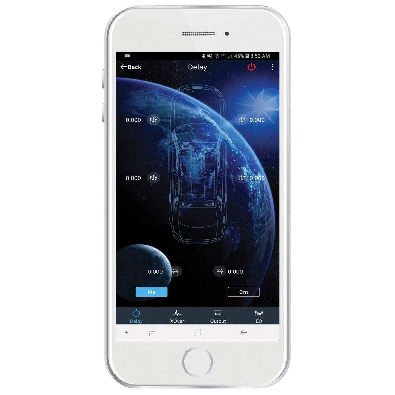 Power Acoustik RZ5-2500DSP Razor Series 2,500-Watt Max 5-Channel Class D Amp with DSP and Bluetooth