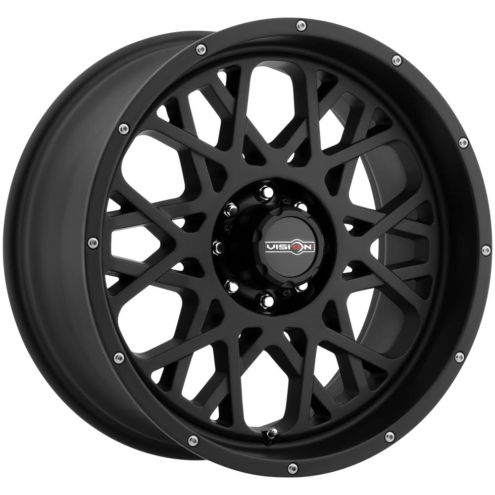 Vision Rocker Satin Black Wheel 20x9 5x127 10
